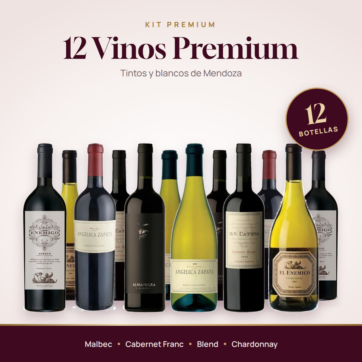 12 VINOS PREMIUM